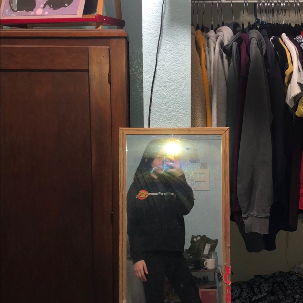 classic black santa cruz hoodie